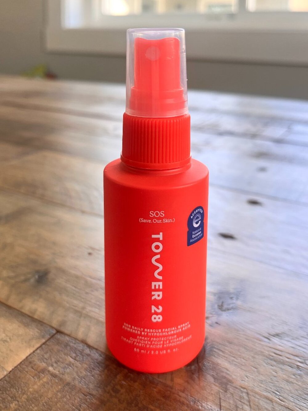 NEW Tower 28 SOS Daily Rescue Hypochlorous Acid Facial Spray 2 oz.